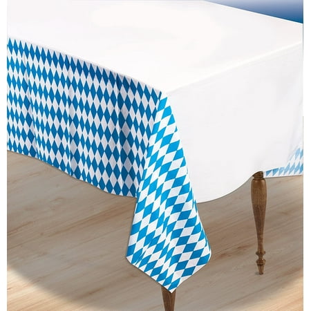 PMU Oktoberfest Tablecover 54 Inch x 108 Inch Pkg/3
