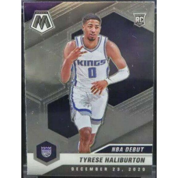 2020 Mosaic Basketball Tyrese Haliburton Single Sports Card (NBA Debut) #264