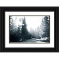 thumbnail image 1 of Murdock, Ramona 32x23 Black Ornate Wood Framed with Double Matting Museum Art Print Titled - Light in the Forest IV, 1 of 4