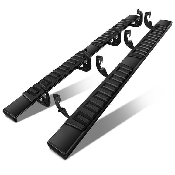 DNA Motoring For 07-18 Chevy Silverado GMC Sierra 1500 Crew Cab 6" Step Bar Running Boards