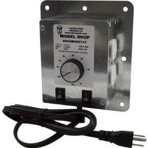 Tjernlund DH2P Dehumidistat for Fresh Air Supply Fans Model