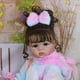 thumbnail image 3 of Rainbow Unicorn Baby Muñeca Infantil Reborn de 22 Pulgadas con Cuerpo de Vinilo, Atuendo y Accesorios, 3 of 16