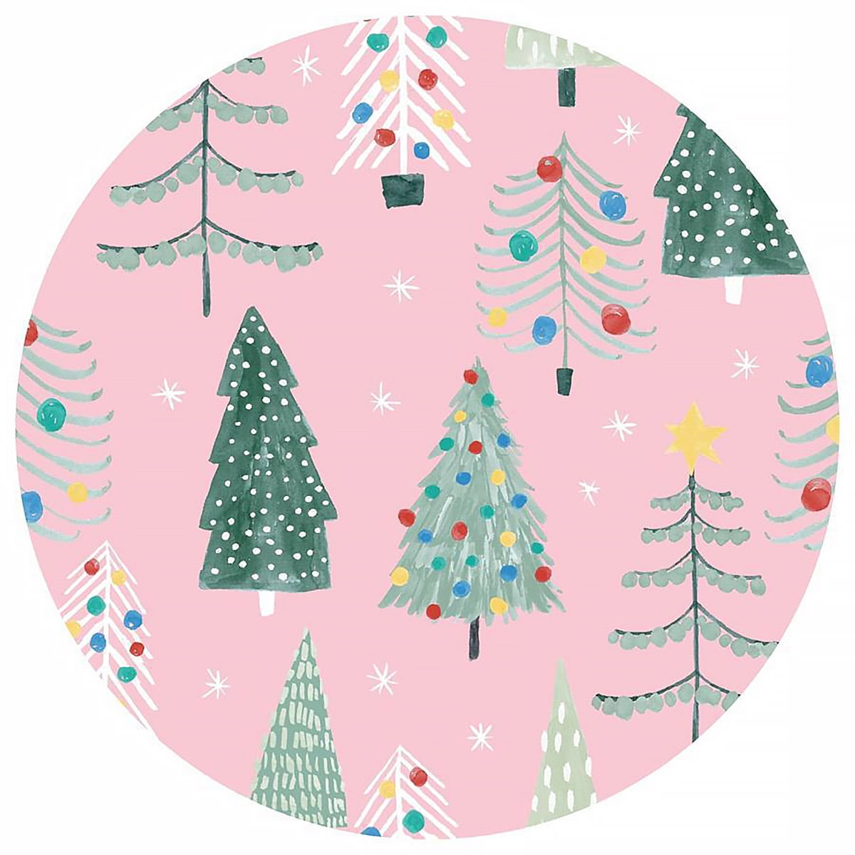 Family Matching Christmas Pajamas Set Pink Christmas Tree Print Parent child Wear Sleepwear Christmas Pajamas Family Walmart