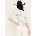thumbnail image 4 of Johnny Was Women's Embroidered Short Sleeve Wodeleah Blouse - B10423-4   US, 4 of 4