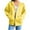Yellow, variant on YUGYXL Womens Zip Up Hoodies Comfy Oversized Sweatshirts Cropped Fashion Long Sleeve Casual Lightweight Y2K Hooded Jackets Green XXL