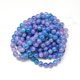 thumbnail image 3 of Baking Painted Glass Beads Strands Imitation Opalite Lilac 8mm Hole: 1.3~1.6mm about 100pcs/strand 31.4 inch, 3 of 3