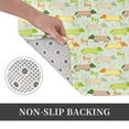 thumbnail image 6 of Sikiie Dachshund Dog Puppy Print Flannel Anti-slip Floor Mat 16x24in, Thickened Dustproof Entrance Door Mat Floor Mat for Kitchen, Bathroom, Laundry Room, 6 of 7