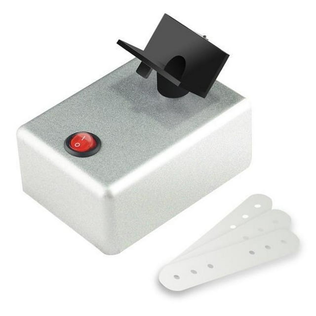 Electric Nail Polish Shaker Machine for Gel & Lacquer Polish | Automatic Multi-Directional Vibration Mixer with US/EU/UK Plug Options, ABS Plastic