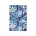 thumbnail image 1 of Flower Hanging Pocket Organizer, Continuous Pattern of Blue Color Palette Roses, Printed Polyester Storage Bag with Pockets, 14" x 20", Sky Blue Blue, 1 of 2