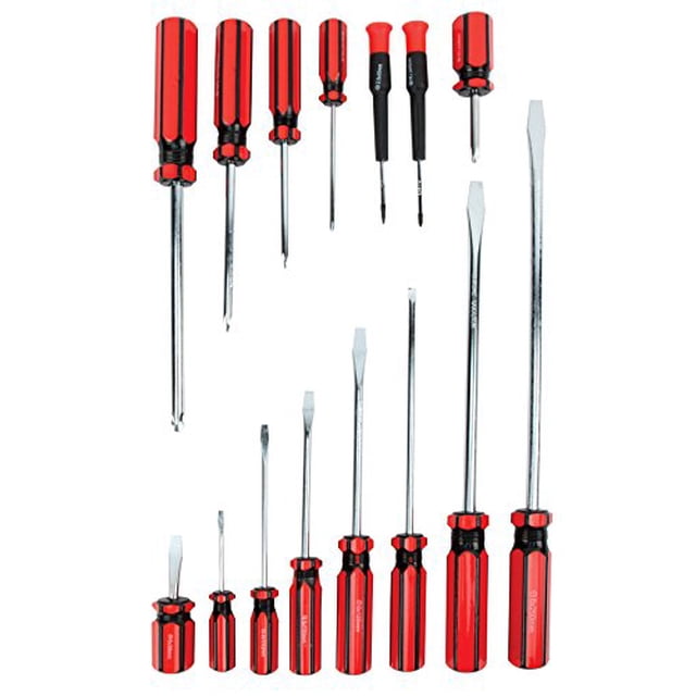 Performance Tool W80005 15-Piece Screwdriver Set