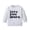 kids sweatshirt :White, variant on Krdevn Kids Love You More Letter Print Crewneck Pullover Long Sleeve Soft Neutral Casual Family Matching Sweatshirt Tops,4-5 Years