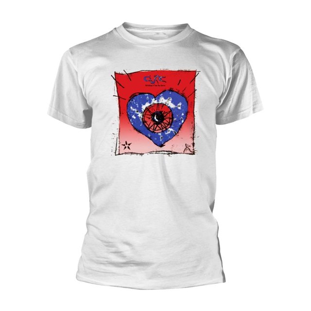 The Cure - Camiseta Friday I'm In Love para Adultos Unisex (Blanco)