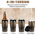 thumbnail image 3 of Camuflaje aislante 4 en 1 Can Cooler HAUSHOF de 12 onzas, 3 of 7
