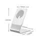 thumbnail image 2 of Soporte de teléfono Base de aleación de aluminio Soporte de cuna de teléfono antideslizante para IPhone12 13 14, 2 of 9