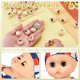 thumbnail image 3 of 16 Ojos de seguridad 3D de París con pestañas, ojos de marioneta, ojos amigurumi, ojos semicirculares para manualidades, ojos de ganchillo, ojos móviles de dibujos animados, 3 of 9