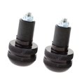 thumbnail image 4 of Ximing Black+ Blue Handle Bar Ends Grips Vibration Reducing Caps For, 4 of 10