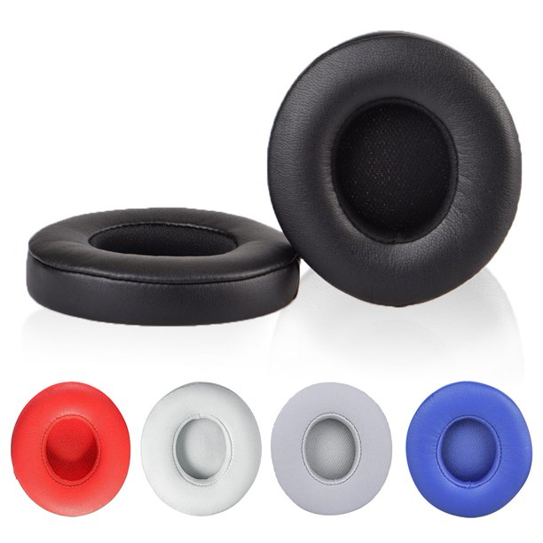 Gwong Electrónica 2pcs Reemplazo Earpads Cover Cushion Oreepluff para SOLO 2 3 Auriculares inalámbricos