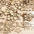 thumbnail image 3 of Rustic Wooden 100pcs Wood Love Heart Stars Wedding Table Scatter Decoration Crafts, 3 of 8