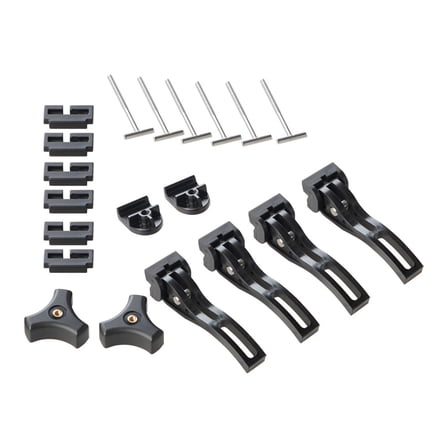 Fixing Kit Rear Clamp Front Clamp T-Bolts Accessories For Hard Tri-Fold Tonneau Pickup Truck Bed Cover