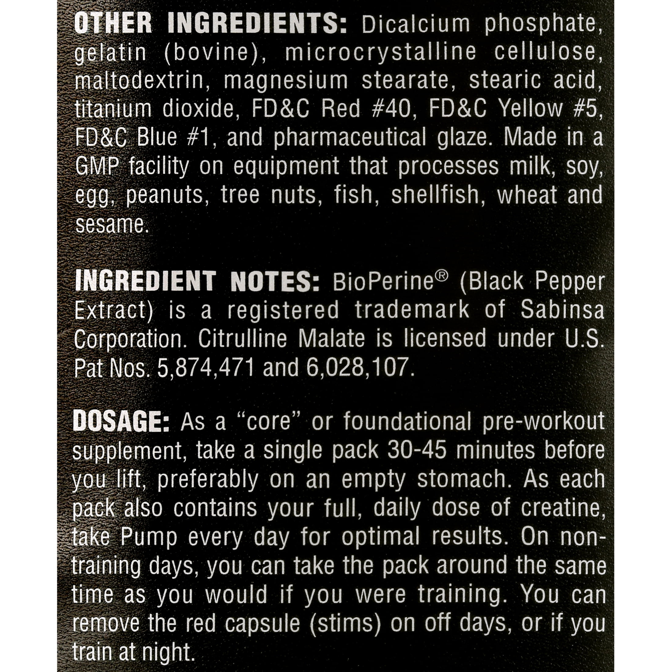 Universal Nutrition Animal Pump Pre Workout Pack, 30 Ct