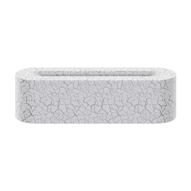 Humidificador de llama, humidificador de niebla, difusor de llama, temporizador, decorativo con luz de aire. Esquina redonda blanca