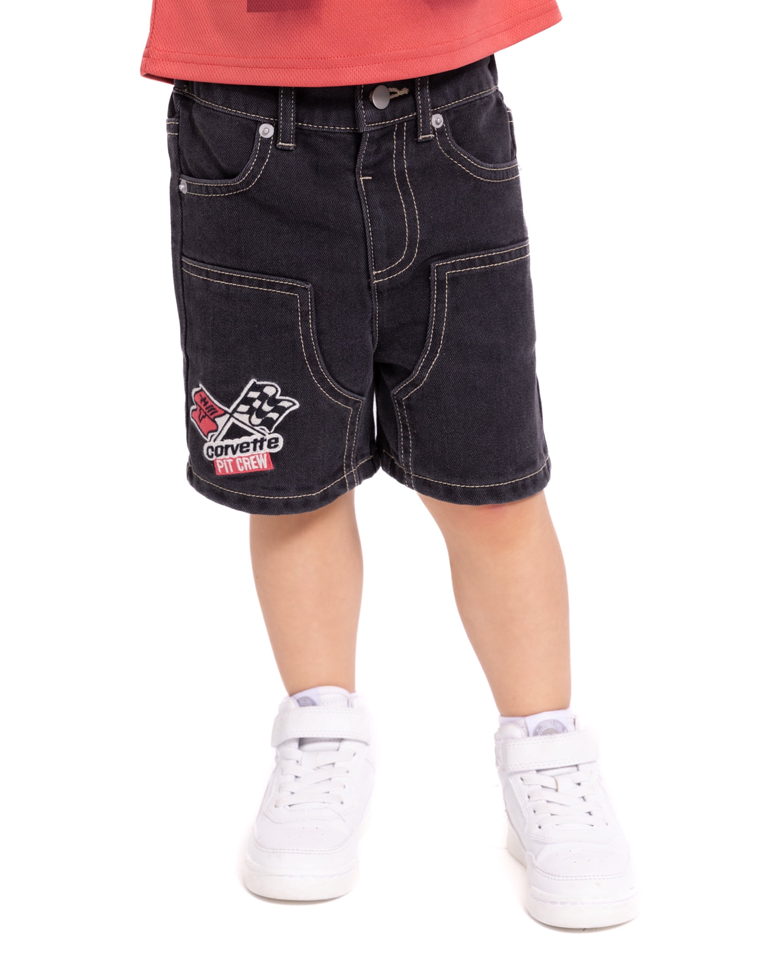 Chevy Toddler Boys Graphic Denim Shorts, Sizes 12M-5T