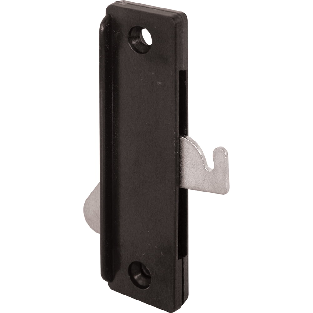 Sliding screen door Latch and Handle, Black, diecast lever/latch (1 set