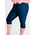 thumbnail image 6 of Calypsa Women's and Women's Plus High Waisted Capri Swim Leggings, 6 of 10