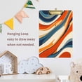 thumbnail image 4 of FORMRS Acrylic Clipboard with Low Profile Clip Standard A4 Letter Size, 12.5" x 9", Beige Abstract Wavy, 4 of 8