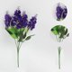thumbnail image 4 of Ramo de jacintos artificiales | Flores artificiales de seda de estilo escandinavo | Morado, blanco, azul, rojo, rosa y amarillo | Decoración para centros de mesa de bodas, hoteles y hogares, 4 of 6