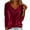 Red, variant on Cowl Neck Velvet Tops for Women Trendy Pleated Long Sleeve Shirts Casual Basic Blouses Spring Summer Going Out Clothing