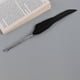 thumbnail image 4 of Libreta de cuero retro, pluma estilográfica, pluma de inmersión, juego de frascos de tinta, papelería, caja de regalo, color negro, 4 of 12