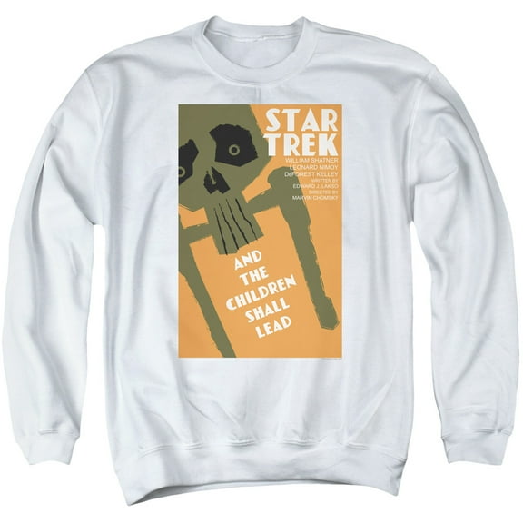 Star Trek Tos Episode 59 Adult Crewneck Sweatshirt White