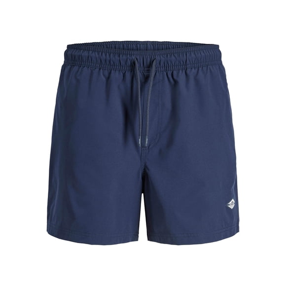 JACK&JONES Traje de baño hombre - JPSTMAUI JJSWIM SOLID AKM SN, bañador Azul oscuro XL (X-Large)