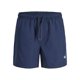 thumbnail image 4 of JACK&JONES Bañador para hombre, pack de 2 - JPSTMAUI TROPIC SOLID SWIM SHORTS MP 2P, bañador Negro/Azul oscuro M (Medium), 4 of 5