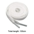 thumbnail image 5 of Flat Shoelaces Sneaker Shoe Lace (2 Pair) Flat Shoe String - For Canvas Sneaker Athletic Tennis Shoelace Replacements, 5 of 8