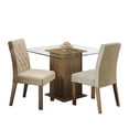 thumbnail image 1 of Juego de Comedor Mesa con 2 Sillas Madesa Ciça Marrón/Imperial, 1 of 5