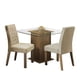 thumbnail image 1 of Juego de Comedor Mesa con 2 Sillas Madesa Ciça Marrón/Imperial, 1 of 5