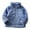 Blue, variant on Coerni Toddler Solid Color Long Sleeves Fleece Jacket Boys Girls Fall Winter Coats Kids Sweatshirt Warm Outwear Outfits