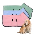 thumbnail image 2 of Albornoz superabsorbente para perros, toalla de baño para después del baño, de secado rápido, suave, para perros y gatos, animales pequeños., 2 of 8