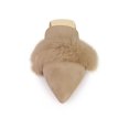 thumbnail image 6 of BLISSFUL STEP Women's Shoes Soft Fur Decor Pointed Toe Slip on Flat Slide Mules Beige 6, 6 of 6