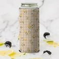 thumbnail image 2 of 2 Pcs Can Cooler Sleeves Insulated Collapsible Beer Sleeve Lemon Fruit Grid Can Cooler Sleeve for Bulk for Soda, 2 of 4