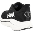 thumbnail image 3 of Hoka One Womens Clifton 10 Road Running Shoes - Black/White, 3 of 4