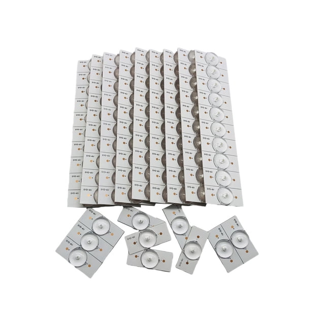 Matsuzay Lámpara de luz LED práctica con cuentas de diodo emisor de luz - ABS duradero de múltiples usos con luz LED de cuentas de luz Electrónica miscelánea 6V 100PCS