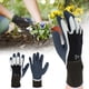 thumbnail image 3 of Guantes antideslizantes resistentes al desgaste para trabajo, guantes resistentes al agua para jardín, guantes de manipulación #1, 1 par, 3 of 8