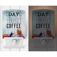 thumbnail image 2 of Start the Day Coffee Sign Ceramic Night Light, 2 of 2