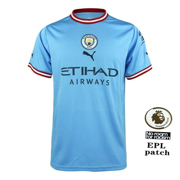 New Manchester City jersey français 22-23 spot home and away football De Alta Calidad Adulto Manga Corta Camisa De Entrenamiento Juego S-2XLpangjing