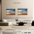 thumbnail image 3 of Elephant Stock Sea Cloudscape Wall Art - Horizontal Canvas Wall Art - Living Room Wall Decor - Beach Canvas - Brown And Orange Decor - 51" x 34", 3 of 4