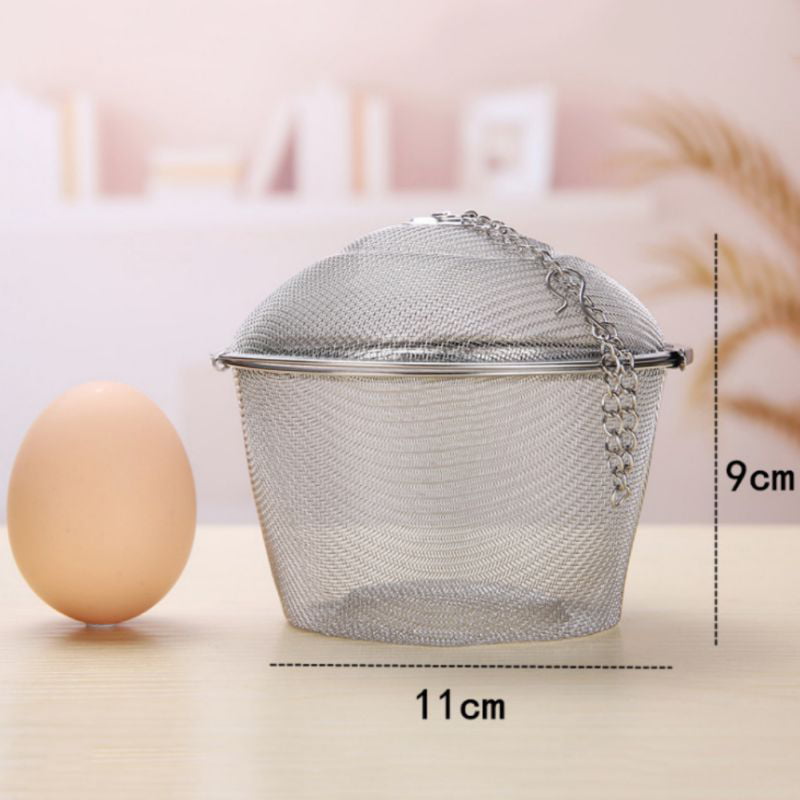 Details about   Stainless Mesh Teapot Tea Infuser Lid Cup Tea Leaf Strainer Filter Cover Cap 