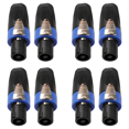 thumbnail image 1 of Enchufes de altavoz 2 conectores de bloqueo de giro de audio de 4 polos para Neutrik NL4FC, 1 of 2